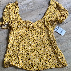 Leopard Ribbed Square Cut Shirt